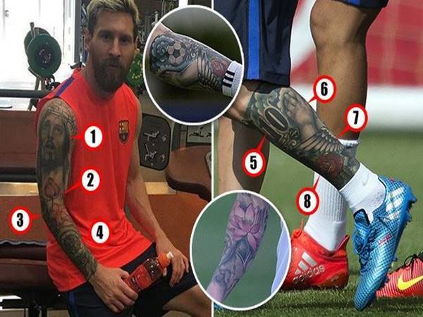 Hình xăm của Messi có ý nghĩa gì bạn biết không? Hình xăm của Messi có ý nghĩa gì bạn biết không?