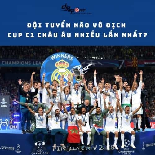 Các câu lạc bộ vô địch C1 nhiều lần nhất từ trước đến nay Các câu lạc bộ vô địch C1 nhiều lần nhất từ trước đến nay